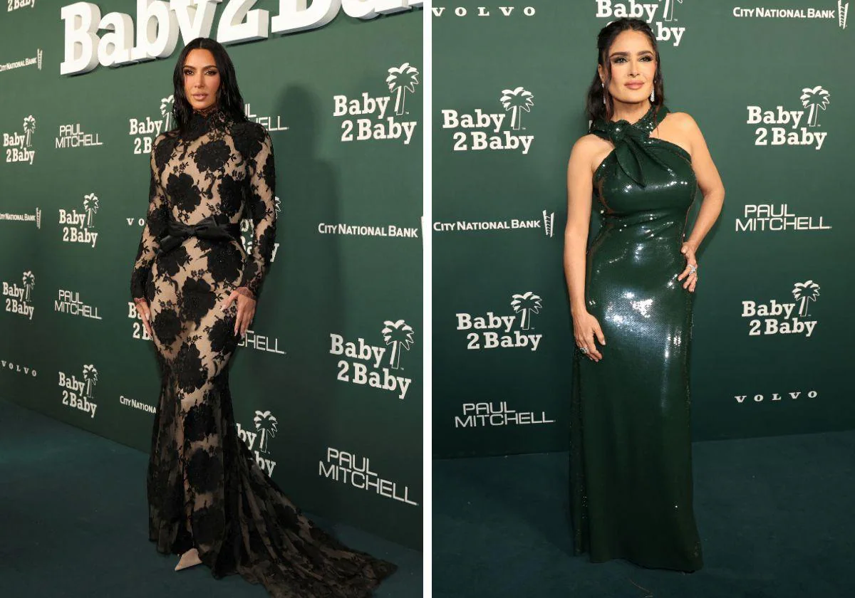 Gala Baby2Baby | De Kim Kardashian A Salma Hayek: Los Mejores Looks De ...